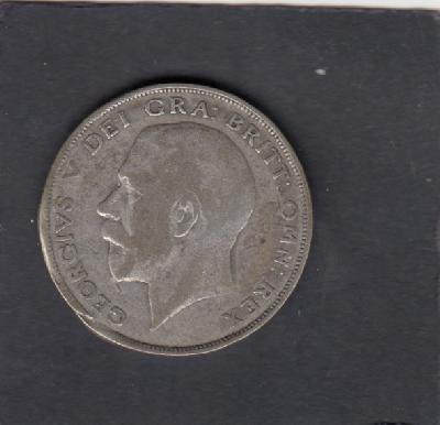 Beschrijving: 1/2 Crown  GEORGIUS V